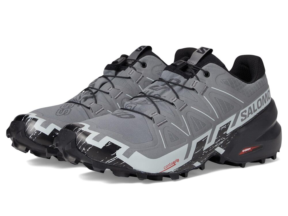 Salomon Mens Speedcross 6 Quiet Shade/Black/Pearl Blue 11 Medium